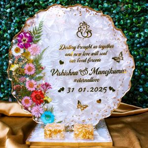Custom Resin Name Plate Decor
