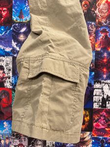 Khaki Wide Leg Pants