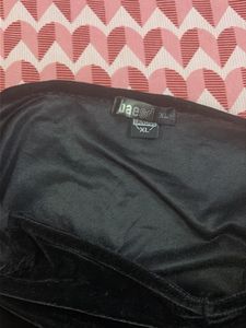 Chic Black Velvet Ruched Dress