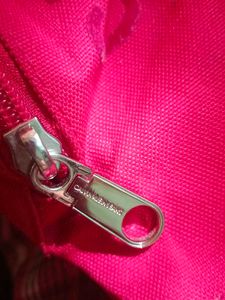 Unisex Orginal Calvin Klein Jeans Red Belt Bag