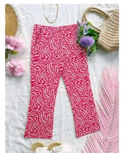 Vibrant Pink Zebra Print coord set
