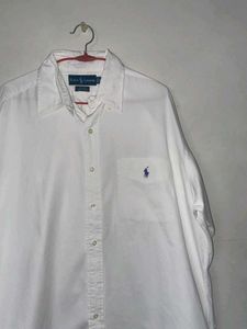Classic White Ralph Lauren Shirt