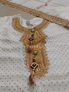 White Embroidered Kurta Set🤍