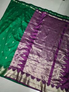 Good And Pink Pattu Saree