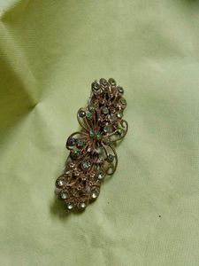 Vintage Rhinestone Butterfly HairClip