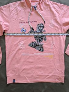 Pink Graphic Hoodie
