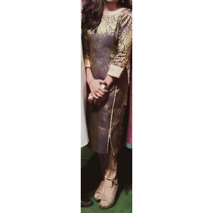 Festive Wear Banarsi Kurta.