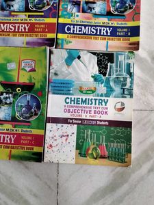 Chemistry Objective Books - Set of 4