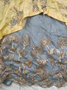 Elegant Embroidered Ethnic Gown