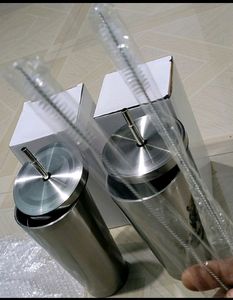 Pack 2 Quality Steel Straw Water Bottle