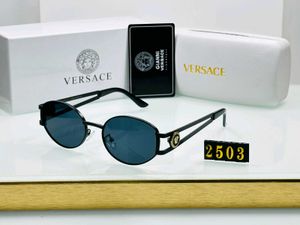 Versace Sunglasses - Gold Frame, Green Lenses