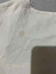 h&amp;m Cream Long Sleeve Top