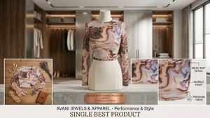 Trendy Mesh Marble Print Long Sleeve Crop Top