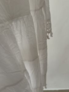 Boho White Tassel Dress