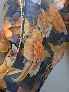 Floral Print Dupatta