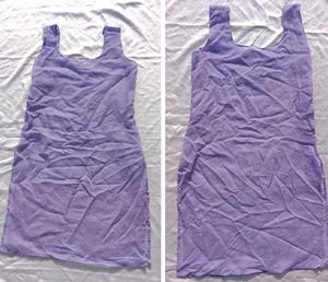 Tie Dry Lavender Chikankari Mirror Work Kurti