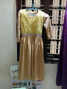 Elegant women dress knee length