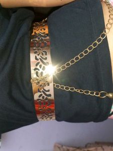 Aesthetic Gold Tone belt