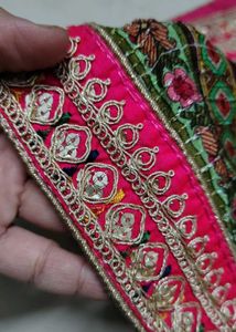 new designer Green duppata with Bandhani Print