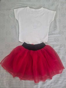 Adorable Fish T-Shirt and Tutu Skirt Set