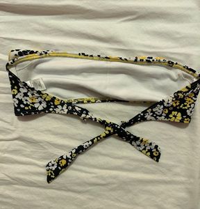 Floral Tube Bikini Top