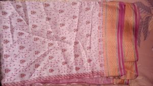 Elegant Floral Print Saree