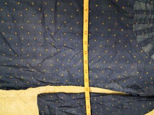 Dark Blue Printed Kurta