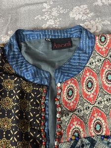 Anora gown  with Bohemian Print