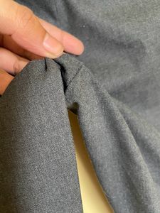 GREY HIGH WAISTED FORMAL TROUSERS FOR WOMEN