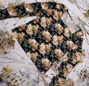 Floral Print Long Sleeve Top