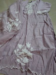 Elegant Embroidered Kurta Set with Dupatta