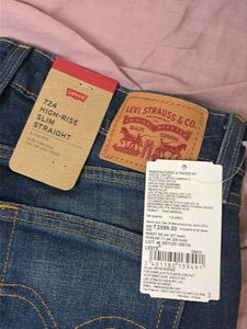 Unused Levi's Blue Denim Jeans