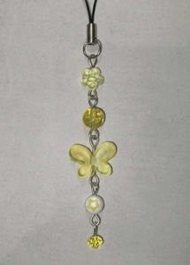 Cute Butterfly & Flower Charm