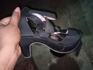 Black Platform Heels