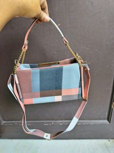 Chic Plaid Handbag