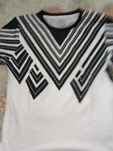 Graphic Print Long Sleeve Top