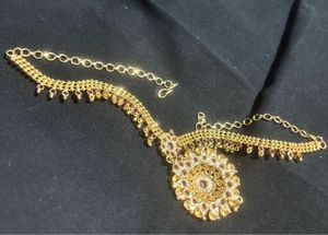 Ruby Red Necklace With Pendant