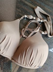 Olive Colour Lightly Padded Bikini.