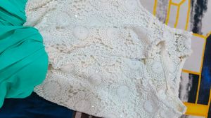 Chic Lace Top Maxi Dress