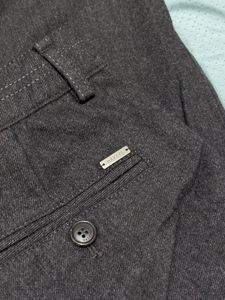 Low Waisted Grey Pants