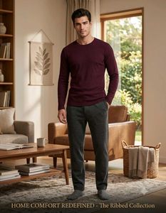 Stylish Burgundy Semi-Winter T-Shirt
