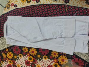 White Collared Shirt and Pant - pack of 2