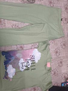 Comfy Light Green Lounge Set Steele in 38 bust