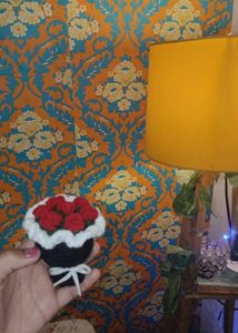 Handmade Crochet Flower Pot