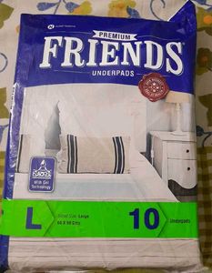Pack Of Friends Premium Underpads & 3 Adult Diaper