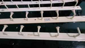 4 Set Cloth Hanger High Quality Metal Rail 8