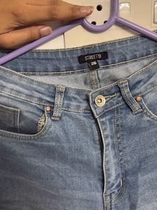 Classic Light Wash Flare Jeans