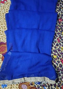 Navy blue 💙 dupatta for women