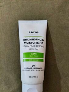 face wash, serum, moisturizer