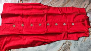 Elegant Red Kurta for Women